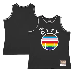 Golden State Warriors Hardwood Classic Pride Jersey Black