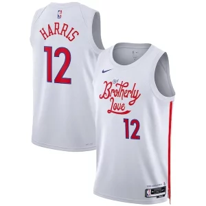 Tobias Harris Philadelphia 76ers Nike Unisex 2022/23 Swingman Jersey City Edition White