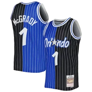 Tracy McGrady Orlando Magic Hardwood Classics 2003/04 Split Swingman Jersey Blue/Black