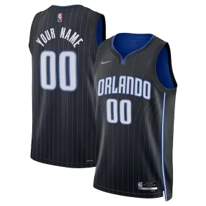 Orlando Magic Nike 2021/22 Diamond Swingman Custom Jersey Icon Edition Black