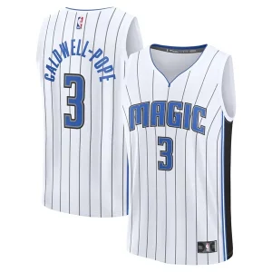 Kentavious Caldwell-Pope Orlando Magic Fast Break Replica Player Jersey Association Edition White