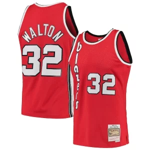 Bill Walton Portland Trail Blazers 1976/77 Hardwood Classics Swingman Jersey Red