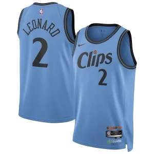 Kawhi Leonard LA Clippers Nike Unisex 2024/25 Swingman Player Jersey City Edition Light Blue