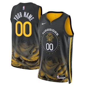 Golden State Warriors Nike Unisex 2022/23 Swingman Custom Jersey City Edition Black