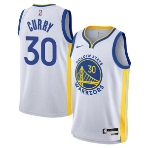 Stephen Curry Golden State Warriors Nike Youth Performance Swingman Jersey Association Edition White