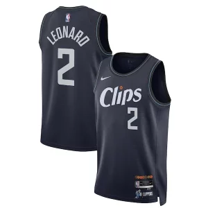 Kawhi Leonard LA Clippers Nike Unisex 2023/24 Swingman Jersey Navy City Edition