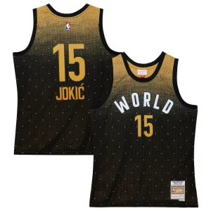 Nikola Jokic Team World 2016 Hardwood Classics Rising Stars Swingman Jersey Black