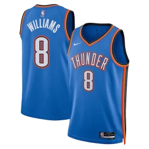 Jalen Williams Oklahoma City Thunder Nike Unisex Swingman Replica Jersey Icon Edition Blue