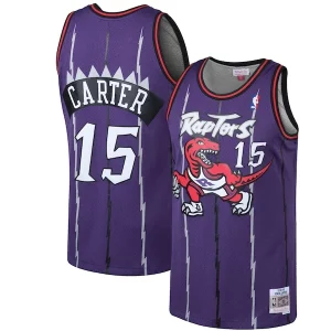 Vince Carter Toronto Raptors 1998/99 Hardwood Classics Swingman Jersey Purple/White