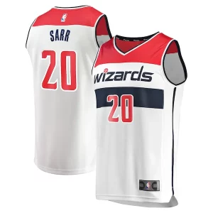 Alexandre Sarr Washington Wizards Youth Fast Break Replica Player Jersey Association Edition White