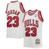 Michael Jordan Chicago Bulls Youth 1997/98 Hardwood Classics Authentic Jersey White/Black/Red
