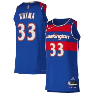 Kyle Kuzma Washington Wizards Nike Authentic Player Jersey City Edition Royal