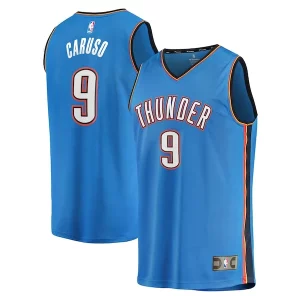 Alex Caruso Oklahoma City Thunder Youth Fast Break Replica Player Jersey Icon Edition Blue