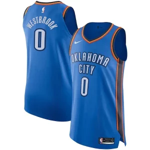 Russell Westbrook Oklahoma City Thunder Nike Authentic Player Jersey Icon Edition Blue