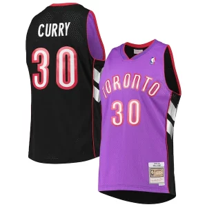 Dell Curry Toronto Raptors 2001/02 Hardwood Classics Swingman Jersey Purple