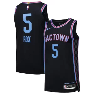 De'Aaron Fox Sacramento Kings Nike Authentic Player Jersey City Edition Black