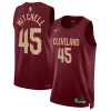 Donovan Mitchell Cleveland Cavaliers Nike Unisex Swingman Jersey Icon Edition Wine/White