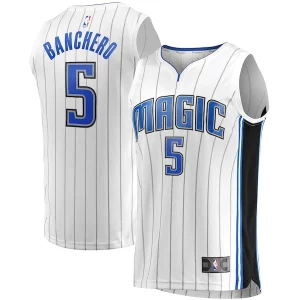 Paolo Banchero Orlando Magic Fast Break Association Jersey White