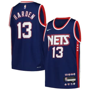 James Harden Brooklyn Nets Nike Youth Swingman Jersey City Edition Navy