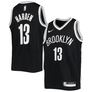 James Harden Brooklyn Nets Nike Youth Swingman Jersey Icon Edition Black