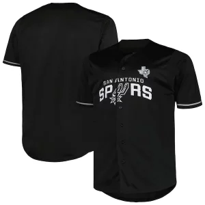 San Antonio Spurs Profile Big & Tall Pop Jersey Black