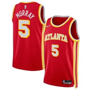 Dejounte Murray Atlanta Hawks Nike Unisex Swingman Jersey Association Edition Red