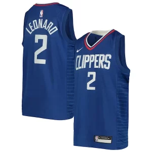 Kawhi Leonard LA Clippers Nike Youth Swingman Jersey Icon Edition Royal/White