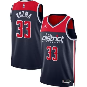 Kyle Kuzma Washington Wizards Jordan Brand Unisex Swingman Jersey Statement Edition Navy