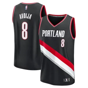 Deni Avdija Portland Trail Blazers Youth Fast Break Replica Player Jersey Icon Edition Black
