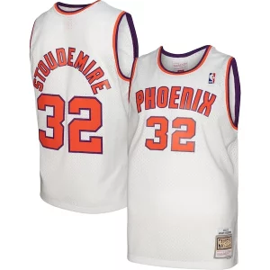 Amar'e Stoudemire Phoenix Suns 2001/02 Hardwood Classics Swingman Jersey White/Purple