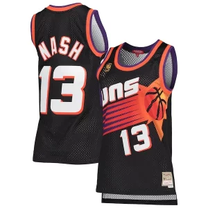 Steve Nash Phoenix Suns Women's Hardwood Classics Swingman Jersey Black