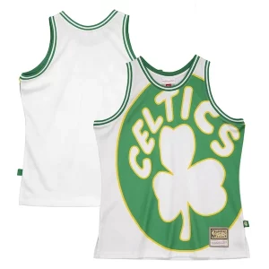 Boston Celtics Hardwood Classics Blown Out Fashion Jersey White