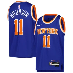 Jalen Brunson New York Knicks Nike Youth Swingman Jersey Icon Edition Blue