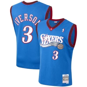 Allen Iverson Philadelphia 76ers 1999/2000 Hardwood Classics Swingman Jersey Royal