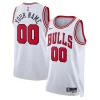Chicago Bulls Nike Unisex Swingman Custom Jersey White Association Edition