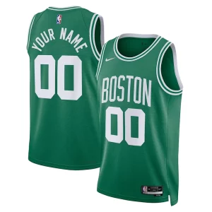 Boston Celtics Nike Unisex 2022/23 Swingman Custom Jersey Kelly Green Icon Edition