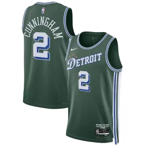 Cade Cunningham Detroit Pistons Nike Unisex 2022/23 Swingman Jersey City Edition Green
