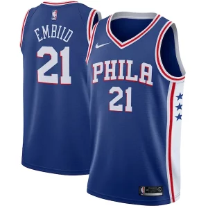 Joel Embiid Philadelphia 76ers Nike Swingman Jersey Royal Icon Edition