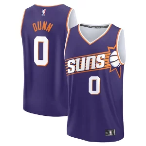 Ryan Dunn Phoenix Suns Youth 2024 NBA Draft Fast Break Player Jersey Icon Edition Purple