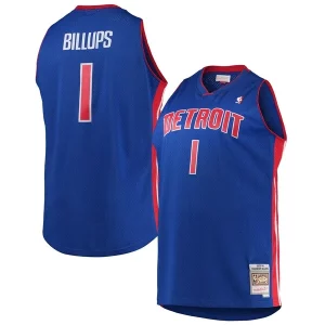 Chauncey Billups Detroit Pistons 2003/04 Big & Tall Hardwood Classics Swingman Jersey Blue