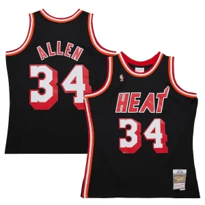 Ray Allen Miami Heat 2013/14 Hardwood Classics Swingman Jersey Black