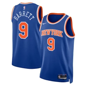 RJ Barrett New York Knicks Nike Unisex Swingman Jersey Icon Edition Blue