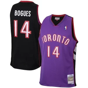 Muggsy Bogues Toronto Raptors 2001/02 Hardwood Classics Swingman Jersey Purple