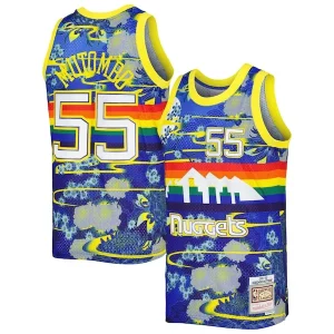 Dikembe Mutombo Denver Nuggets Hardwood Classics Lunar New Year Swingman Jersey Blue