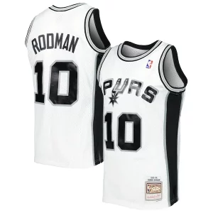 Dennis Rodman San Antonio Spurs 2001/02 Hardwood Classics Swingman Jersey White