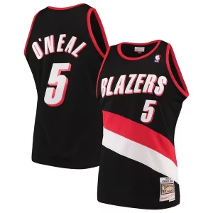 Jermaine O'Neal Portland Trail Blazers 1999/00 Hardwood Classics Swingman Jersey Black