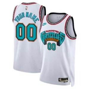 Memphis Grizzlies Nike Unisex Adult Swingman Custom Jersey Classic Edition White