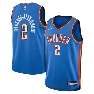 Shai Gilgeous-Alexander Oklahoma City Thunder Nike Youth Swingman Jersey Icon Edition Blue