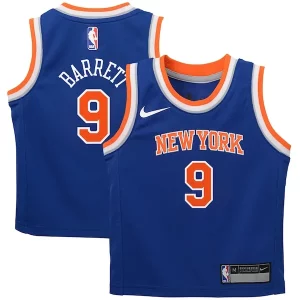 RJ Barrett New York Knicks Nike Preschool Swingman Player Jersey Icon Edition Blue