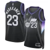 Lauri Markkanen Utah Jazz Jordan Brand Unisex 2024/25 Swingman Jersey Statement Edition Black